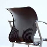 Pair of vintage 80s armchairs / chairs