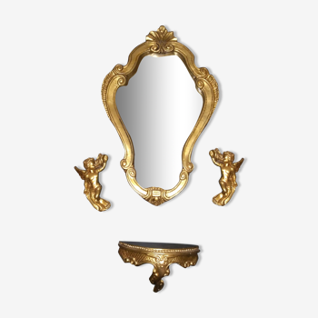 Miroir et console