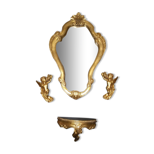 miroir et console