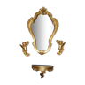 Miroir et console