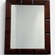 Mid-Century Spanish Wood Wall Mirror– Castilian Style, 1950s
