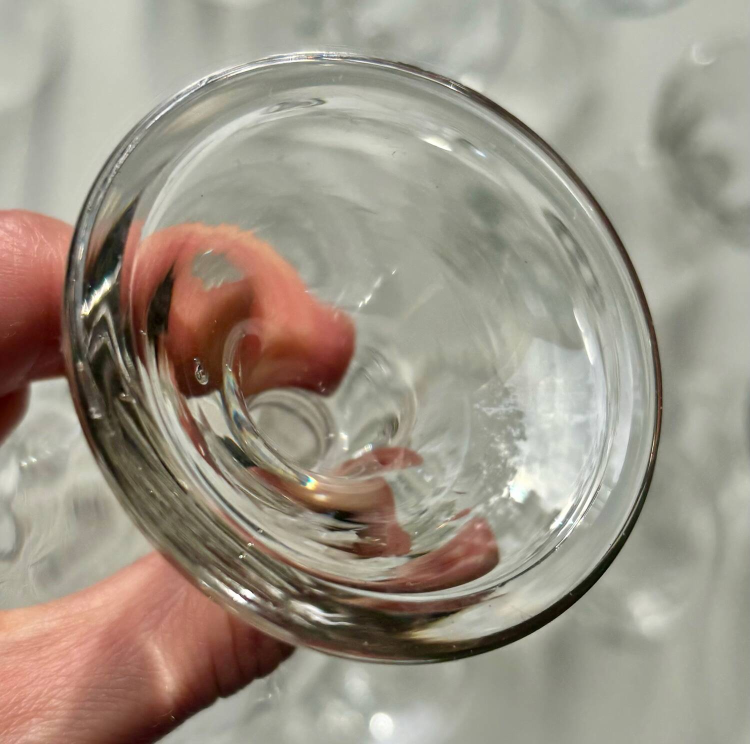 Verres Saint Louis Crystal modèle Cluny