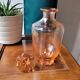 Pink Depression Glass Carafe