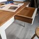 Old country pine side table