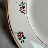 Dinner plate, Digoin, Sarreguemines Solange
