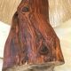 Vintage lamp in solid wood