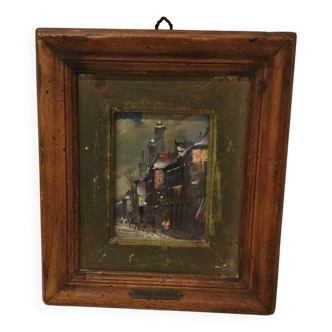 Small painting by Sergio Cozzuol
