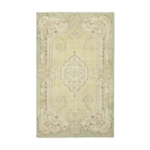Tapis Beige Turc Vintage Noué à la main 186 cm x 313 cm