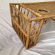 vintage rattan bed meal tray or coffee table design 1960 60