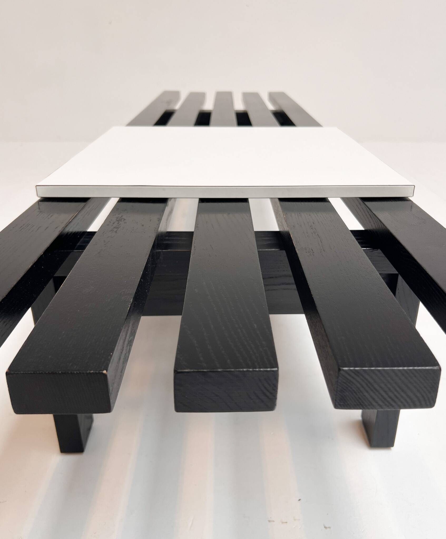 BZ slatted bench by Martin Visser for ’t Spectrum, 1960s