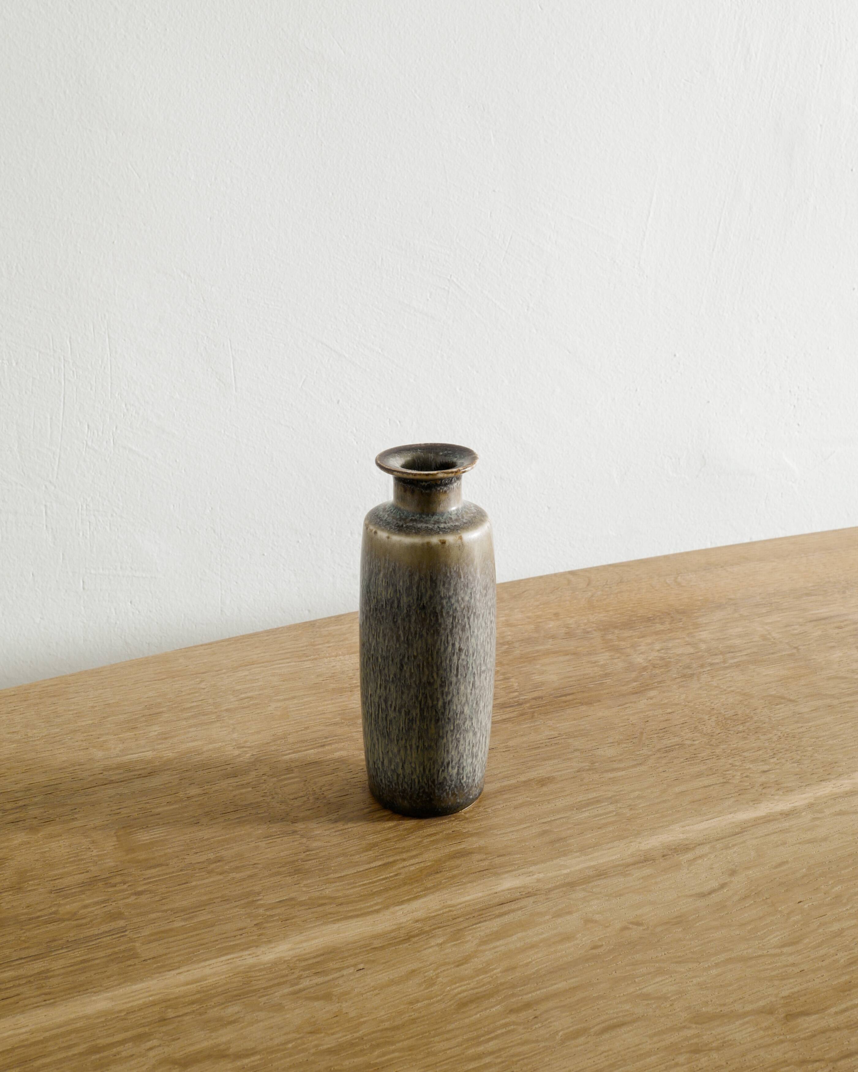 Vintage Swedish Mid Century Ceramic Vase by Carl-Harry Stålhane, 1950s