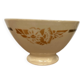 Antique half-porcelain bowl from Badonviller