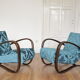 Fauteuils halabala H-269 ART DECO restauré