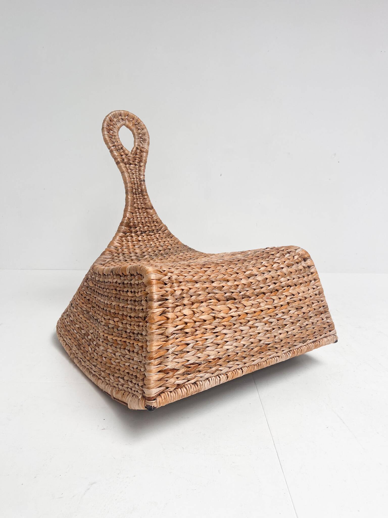 Chaise berçante en rotin Ikea Gullholmen vintage, 2002