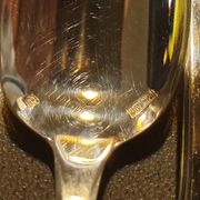 Box of 12 coffee spoons by the brand CHRISTOFLE, model CLUNY.