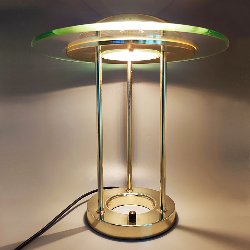 1980s Robert Sonneman "Saturn" Table Lamp for Gerorge Kovacs