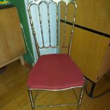 Chiavari Italian brass design chair