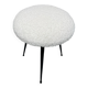 Tabouret tripode métal assise bouclette neuve