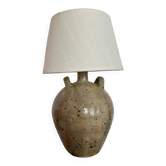 Lampe en grès pyrité Guy Baudat