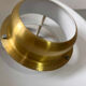 Vintage pendant lamp brass