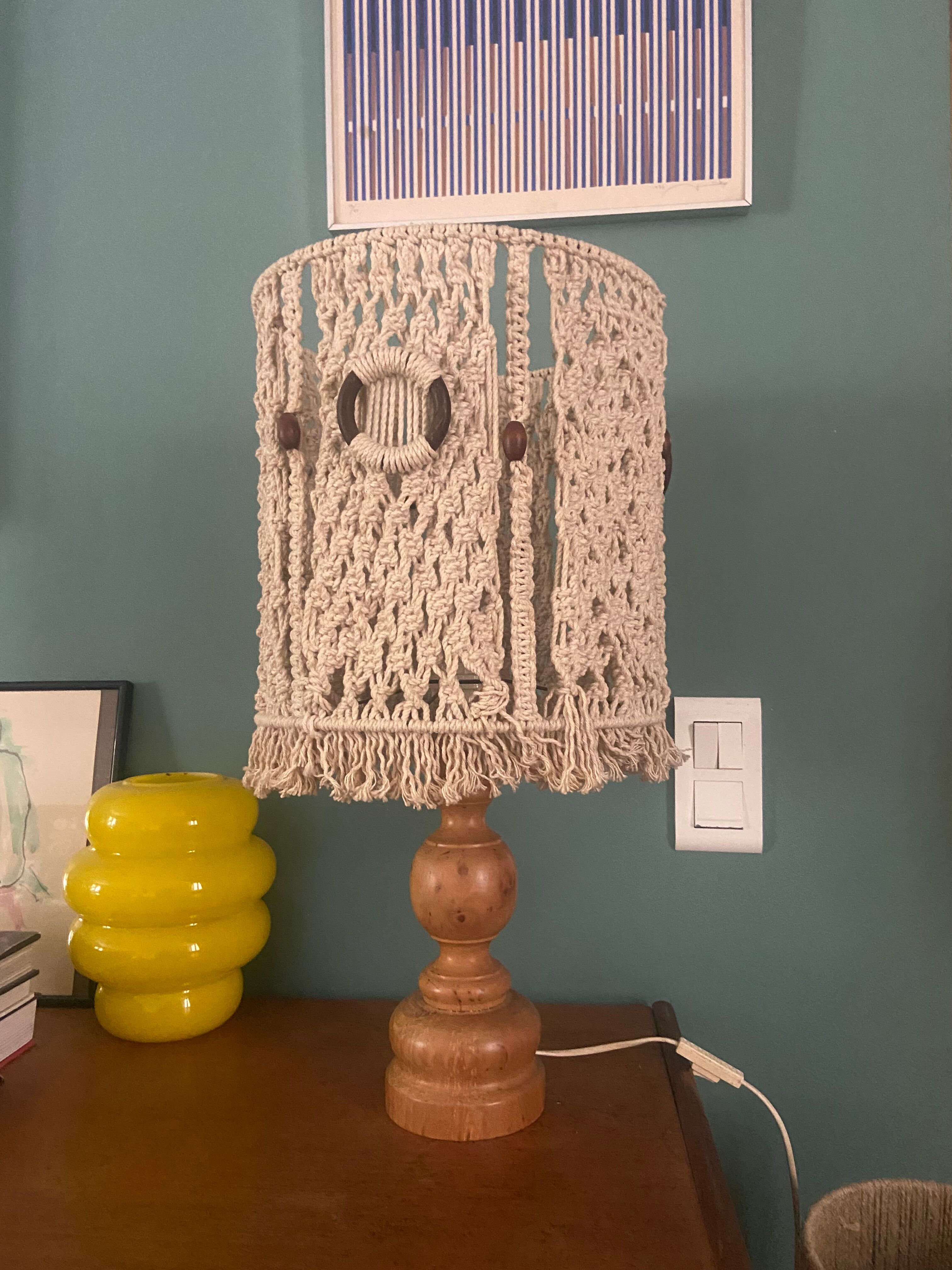 Wooden lamp
