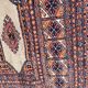 Vintage carpet pakistan drawings bokhara handmade 124x186 cm