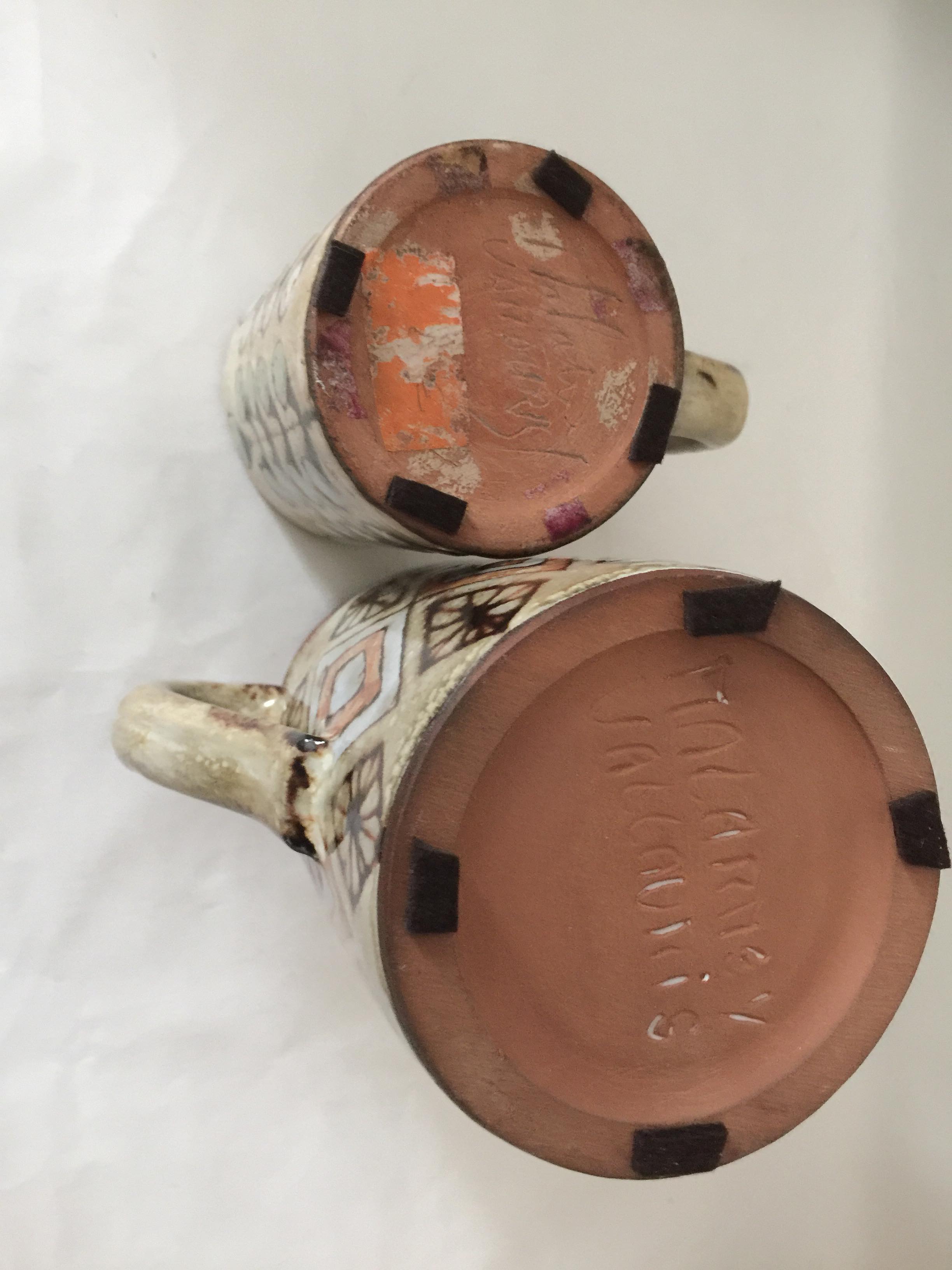 Set of two Malarmey ceramics