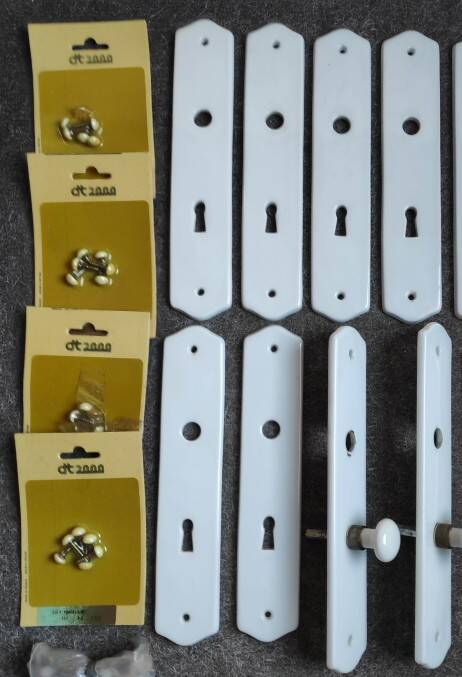 Lot de 4 paires de plaques de propreté (B-0016-3)