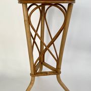 Rattan side table, 1960s