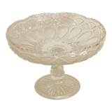 Moulded glass fruit display cup 40s