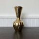 Indian brass swirl vase