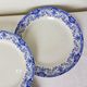4 vintage dessert plates from the Boch Frères La Louvière model Dina 210357