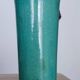 Vase en céramique craquelée verte