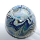 Small blue vase