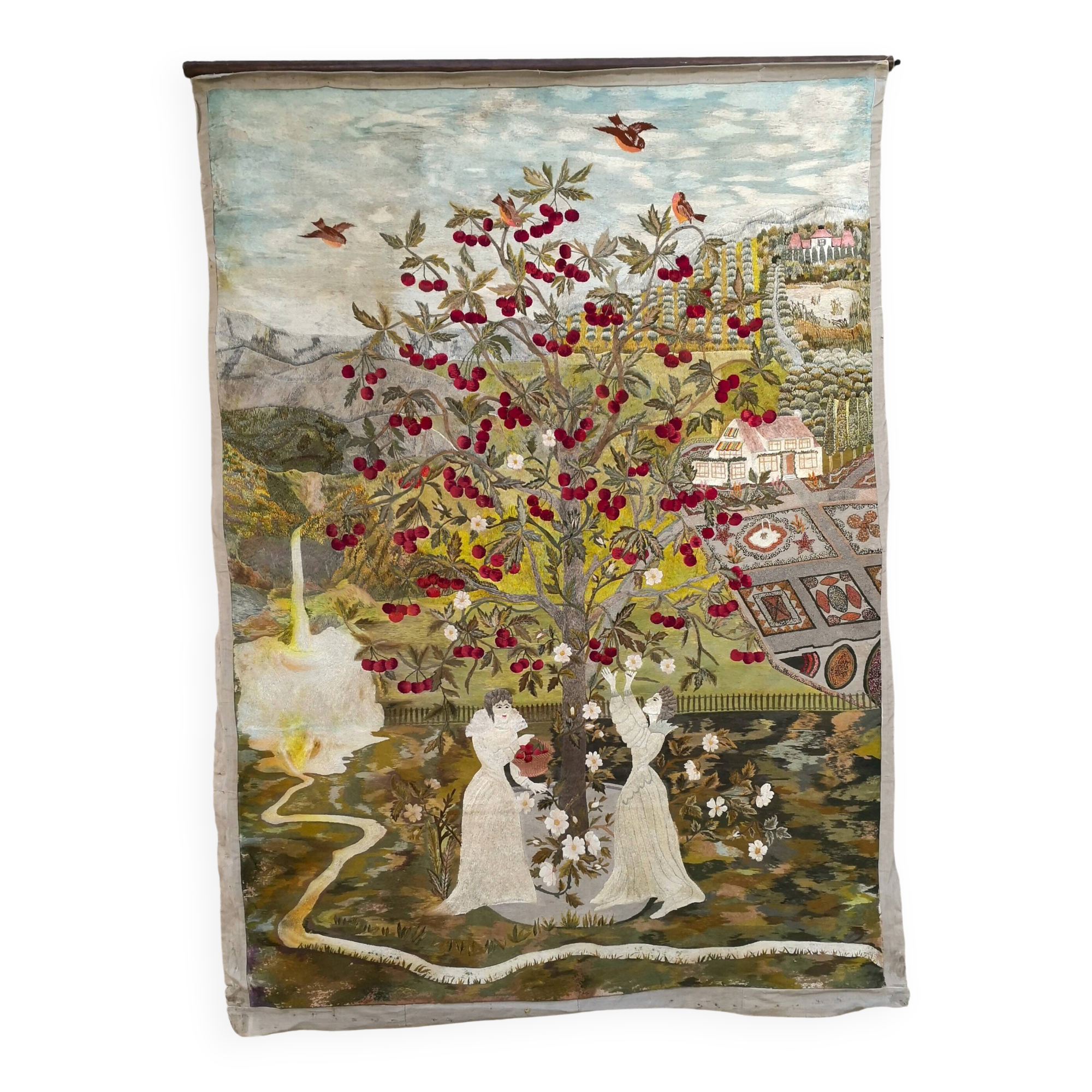 Broderie d’art textile française