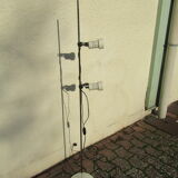 Lamppost 70 double spots vintage - white plate