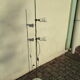 Lamppost 70 double spots vintage - white plate