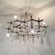 Atomic chandelier by Robert Haussmann for Swiss Lamps International