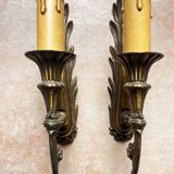 Pair of antique wall sconces