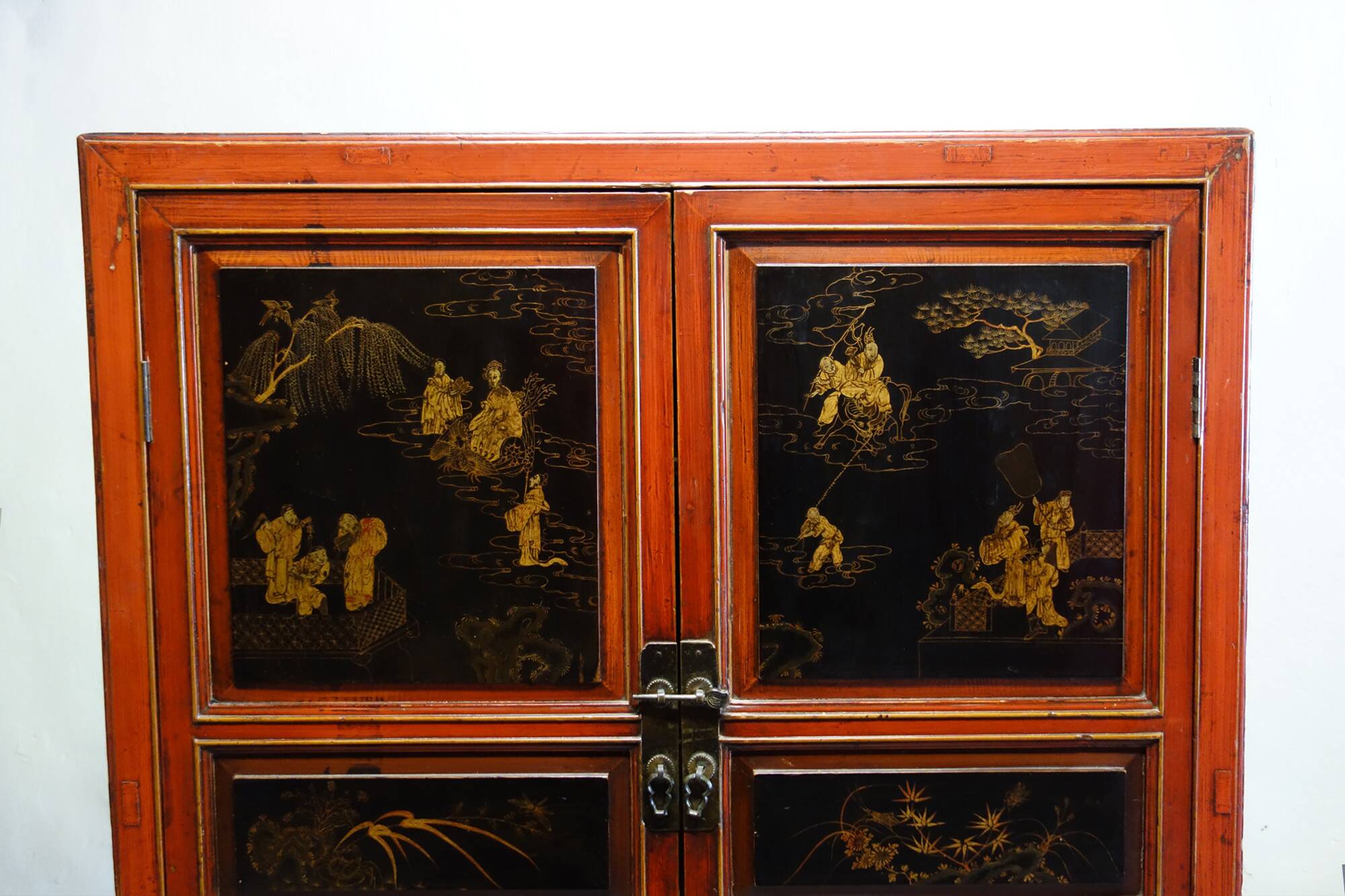 Ancienne armoire chinoise style meuble de mariage, Chine, XXème