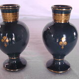Pair of earthenware vases from jaget and pinon towers