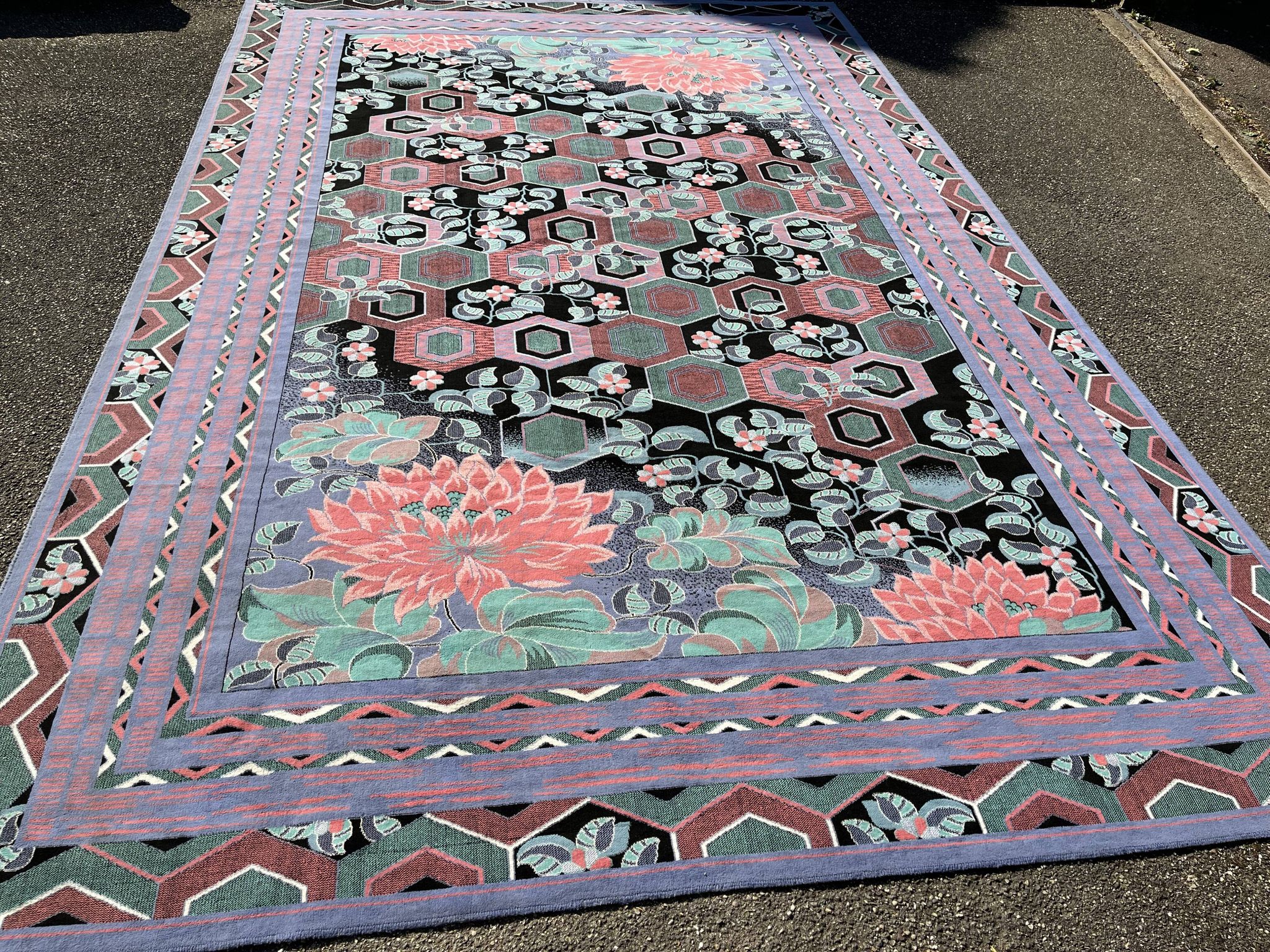 Timeless synthetic rug