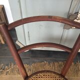 2 chaises cannées Josef Hoffmann