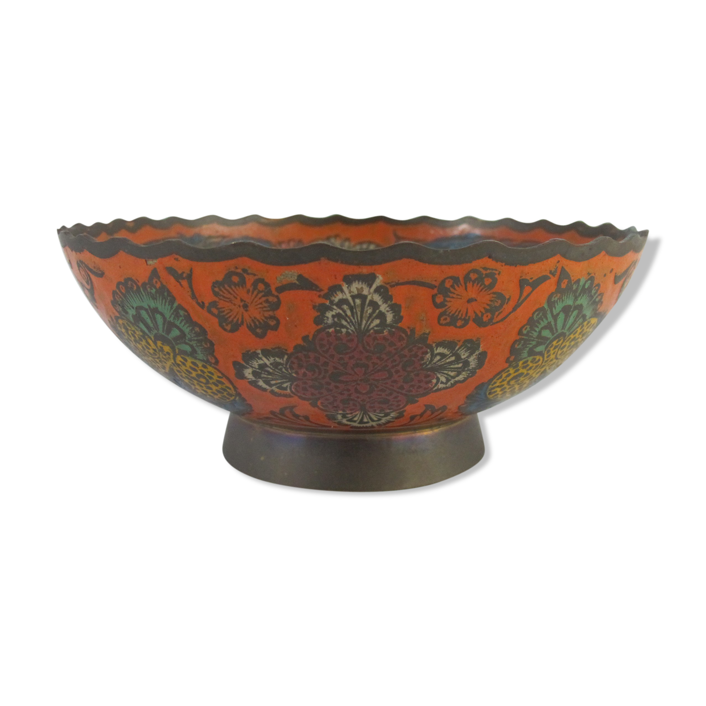 Bowl or empty oriental metal pocket