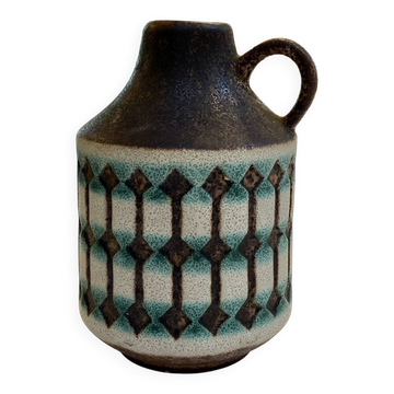Small Jug Vase Jasba Ceramics 1638-15 – West Germany Vintage 1960s