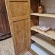 Oak wardrobe 2 doors Art Deco style renovated