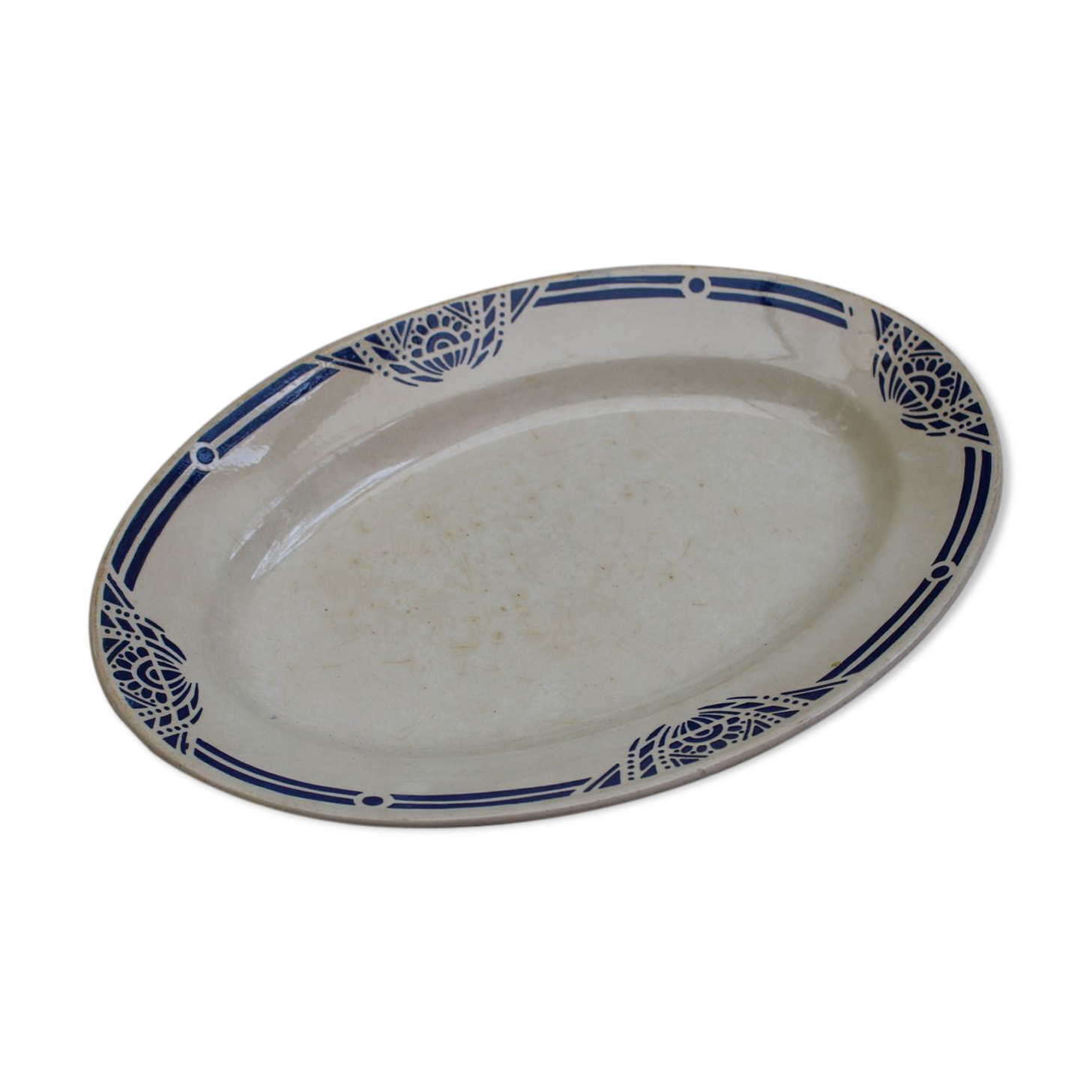 Blida oval dish