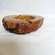 Caramel ocher alabaster ashtray Romano Bianchi Italy