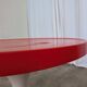 Vintage Red Tulip Table by Meblo Yugoslavia / Pedestal Table