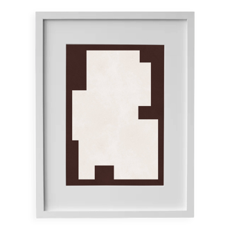 Framed painting